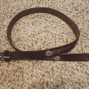 Trafalgar leather belt